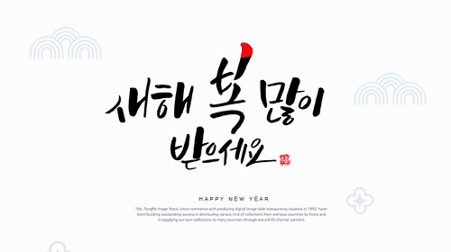 새해 복 많이 받으세요